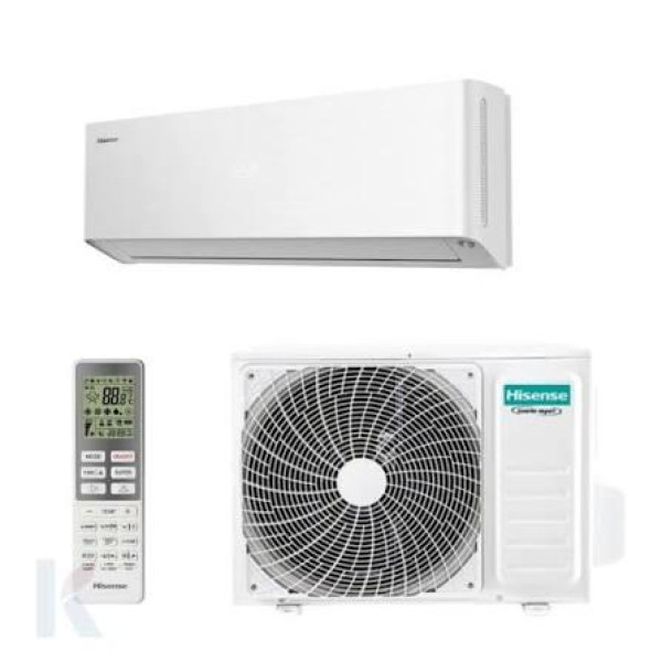 Hisense - Energy Pro X - Branca / Preta - 18Btus